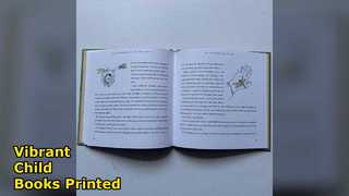 Section d'impression de livres pour enfants cousue et reliée