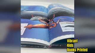 Impression de livres pour enfants polychrome écologique