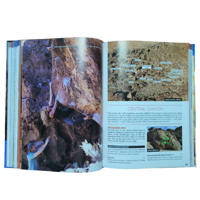 Bishop Bouldering | Customized Rock Climbing Book Printing With Smyth Sewn Softcover Glossy Art Paper