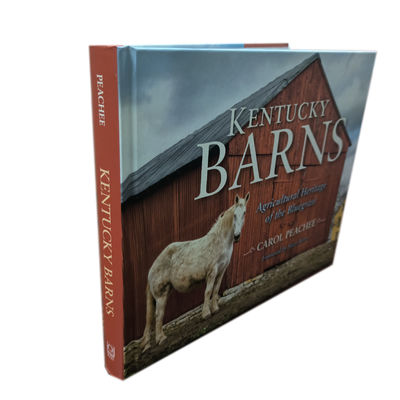 Kentucky Barns | Expertly Crafted Coffee Table Book Printing for Your Business with Glossy Jacket and Glossy Art Paper