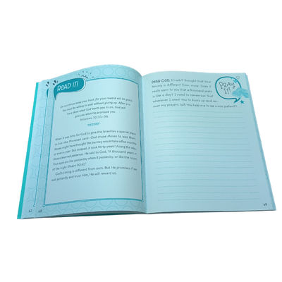 Praying Journal For Kids Custom Journal Printing With Smyth Sewn Binding Matte Lamination Cover Woodfree Inner Pages