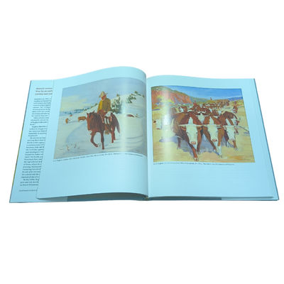 Making A Hand | 105 GSM Customized Glossy Art Paper Hardcover Books Printing With Matte Lanimation And UV Coating
