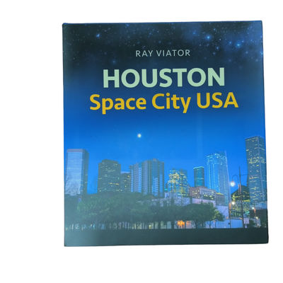 Houston Space City USA | Professional Hardcover Art Book Printing With Glossy Inner Pages And Matte Laminated Cover