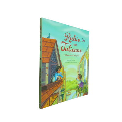 Rubio and Julienne | 115GSM Glossy Art Paper Offset Children Book Printing with Matte Laminated Hardcover