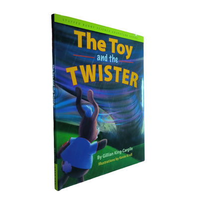 Toy And Twister Professional Children's Book Printing With Matte Laminated Hardcover And Gloss Paper