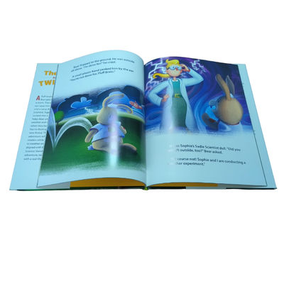 Toy And Twister Professional Children's Book Printing With Matte Laminated Hardcover And Gloss Paper