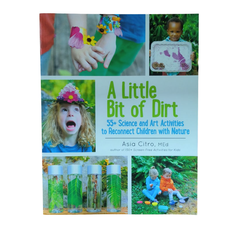 A Little Bit of Dirt Gloss Laminated Softcover Children's Activity Book with Gloss Art Paper Pages and 4c/4c Color